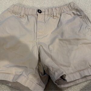 Chubbies Men's Light Tan Flat Front Shorts